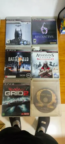 Lote Jogos Ps3