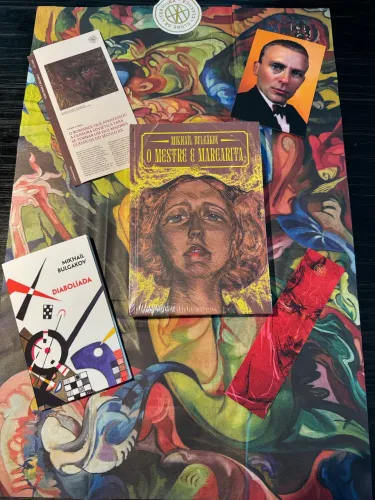 Box Lacrado O Mestre e a Margarita de Bulgakov - Clube de Literatura Clássica