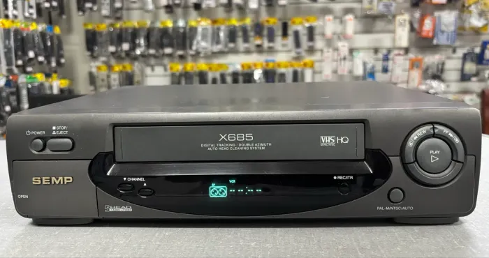 Vídeo Cassete Semp X685 - 5 Cabeças - VHS HQ funcionando 