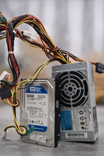 HD 500GB + FONTE ATX - FUNCIONANDO - PREÇO DE OPORTUNIDADE