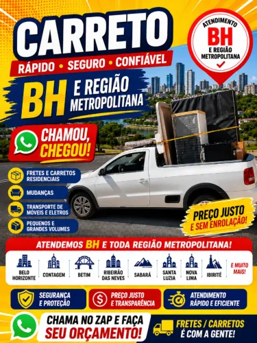 CARRETO BETIM / FRETE BH, Contagem