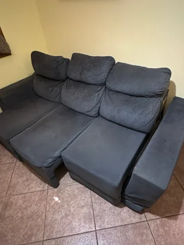 Sofá com defeito