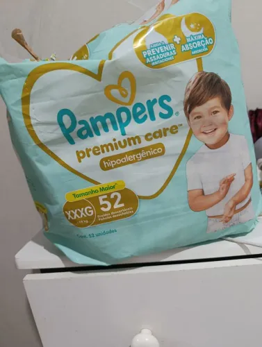 Fralda Pampers Premium Care