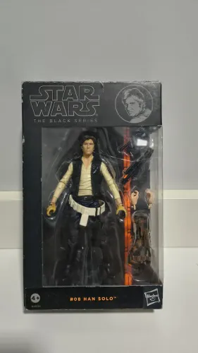 Figura de ação Han Solo black series 6"