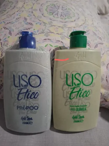 Kit liso ético Pré-poo e sérum