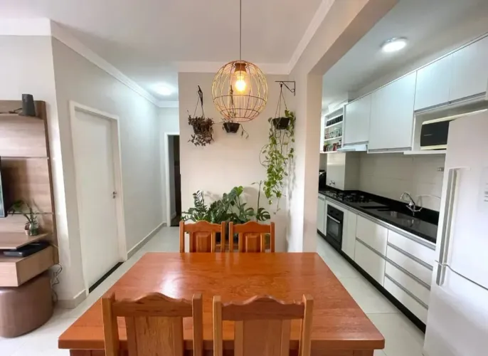 Apartamento a venda com 1 suíte em condomínio fechado na cidade de Sumaré