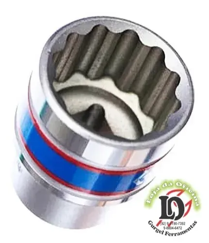 Soquete Estriado 23mm - 1/2" - King Tony