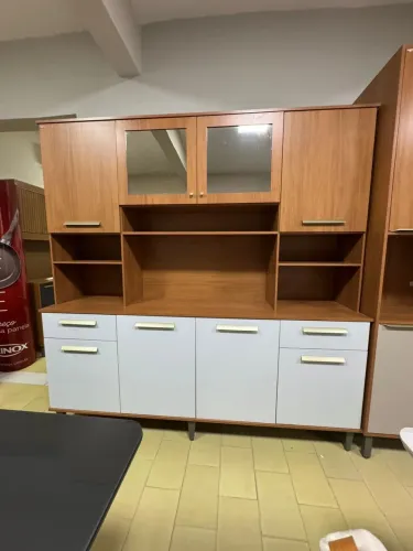 Cozinha Compacta Diamante 100% MDF, 08 Portas - Entrega Imediata;