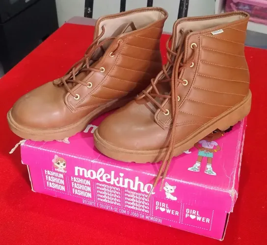 Bota infantil feminina