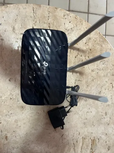 ROTEADOR WIRELESS DUAL BAND 2,4/5,0 GHz tp-link, C20 AC 750, 100/240 V,