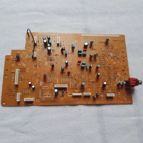 Placa do pré amplificador philips fwm 589