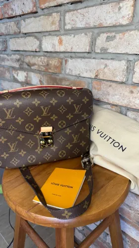 bolsa tiracolo louis vuitton pochette métis monogram