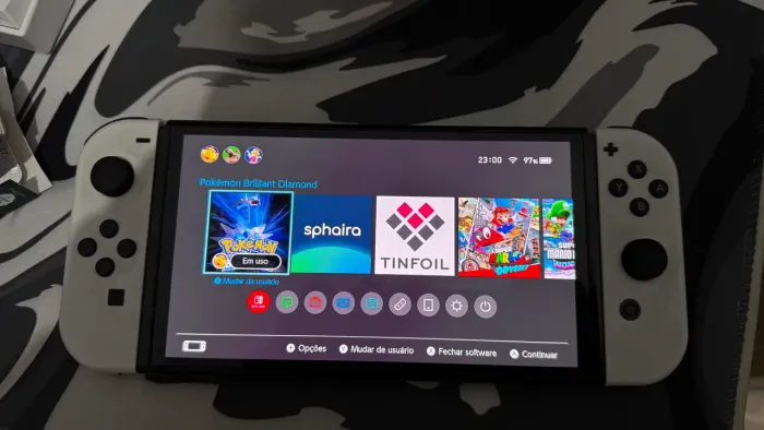 Nintendo switch OLED desbloqueado