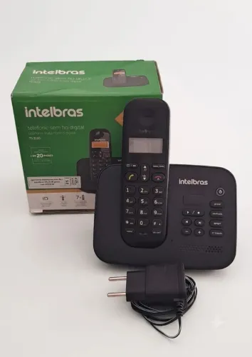 Telefone sem Fio Intelbras TS 3110 Preto USADO
