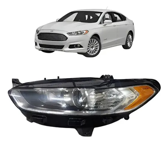 Farol Esquerdo Fusion 2013 2014 2015 2016 Original (usado) Esquerdo/motorista