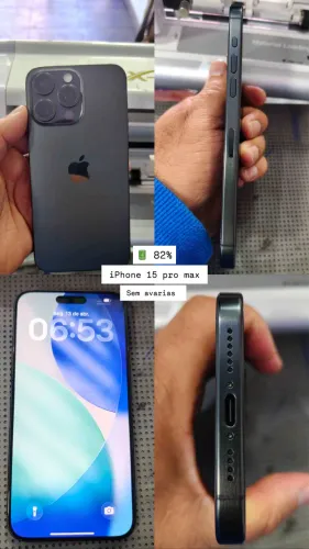 iPhone 15 pro max preto