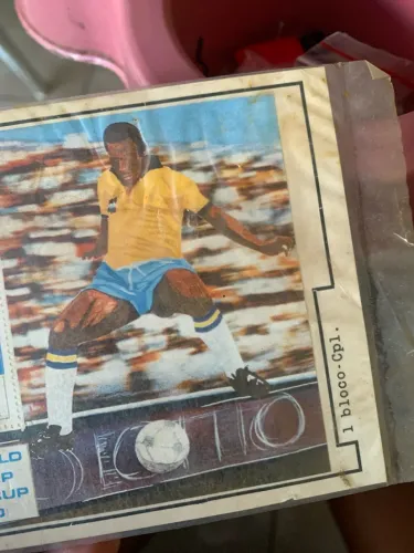 Selo comemorativo pele 1969 milésimo gol