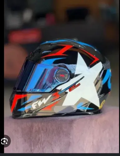 capacete fw3 star wars azul