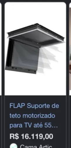 Painel de tv teto