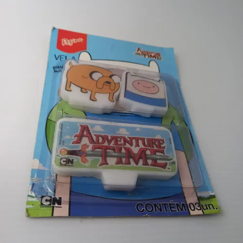 Super Raro vela de aniversário Adventure Time