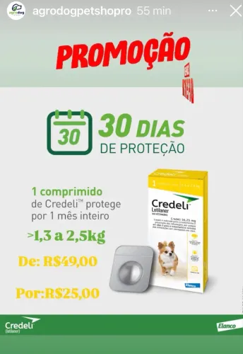 Credelli pulgas e carrapatos 