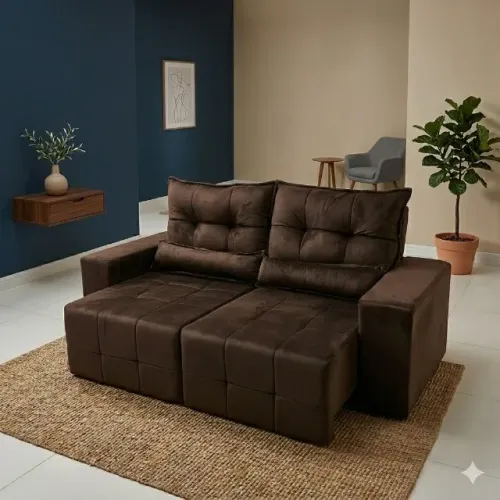 Sofa retratil e reclinavel para sua sala de estar