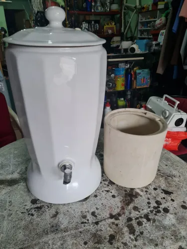 Filtro talha porcelana antiga