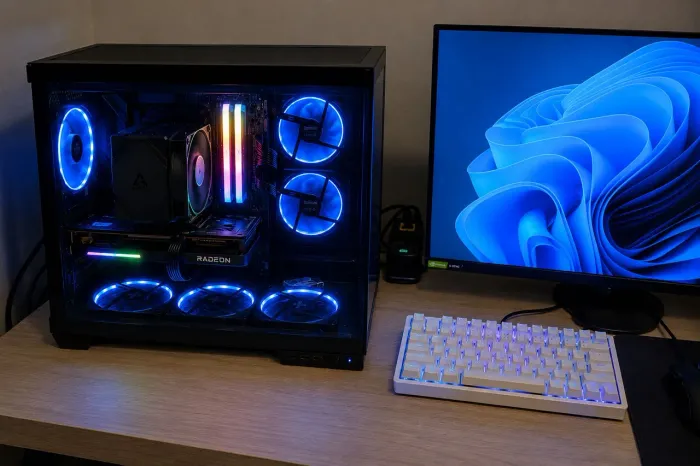 PC Gamer Ryzen 5 9600X | RX 9060 XT 16GB | 32GB DDR5 6000MHz | SSD 1TB | AM5