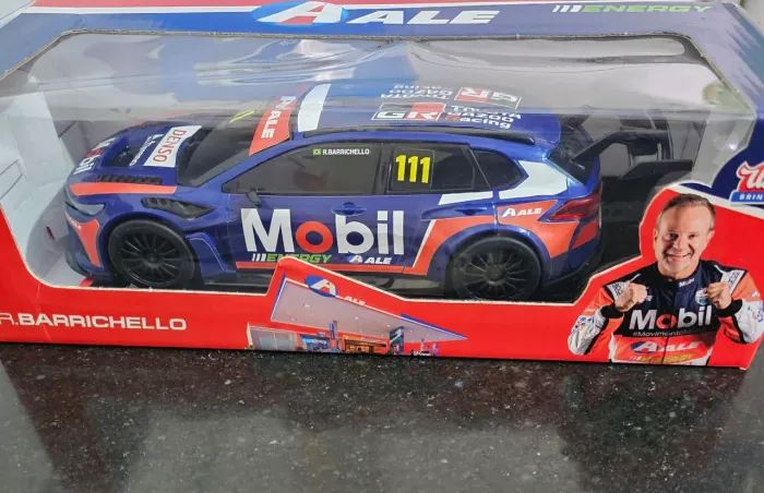 Miniatura stockcar (plástico) 25cm