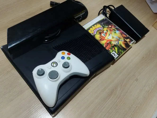 Xbox 360 Desbloqueado Controle Branco