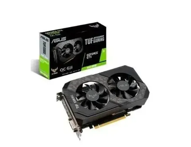 Placa de Vídeo Asus NVIDIA GeForce TUF GTX 1660 Super O6G Gaming OC, 6GB GDDR6, IP5X, Pret