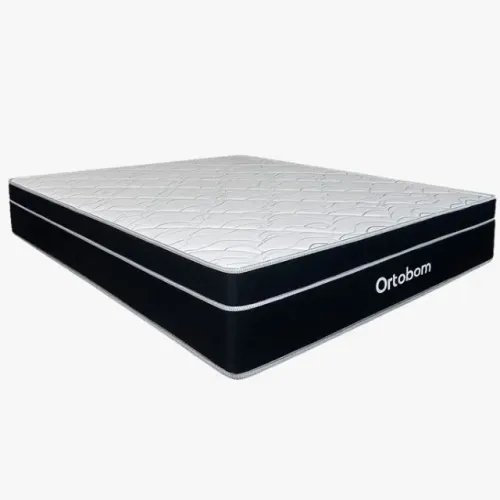 Colchão QUEEN Preto Elegant Superpocket Ortobom - Entrega Grátis p/Fortaleza