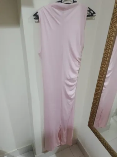 Roupa de Brecho ( Vestido longo com forro ) veste p e m