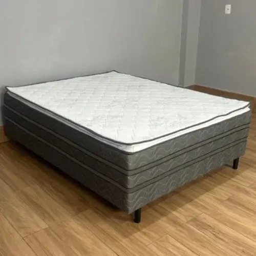 Cama Box Casal Prestige Molas Ensacadas com Pillow Top - Entrega Rápida
