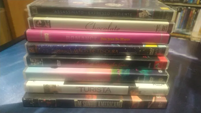 Dvds Johnny Depp 8 Filmes .