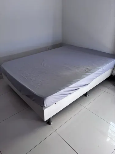 Cama box + colchão casal