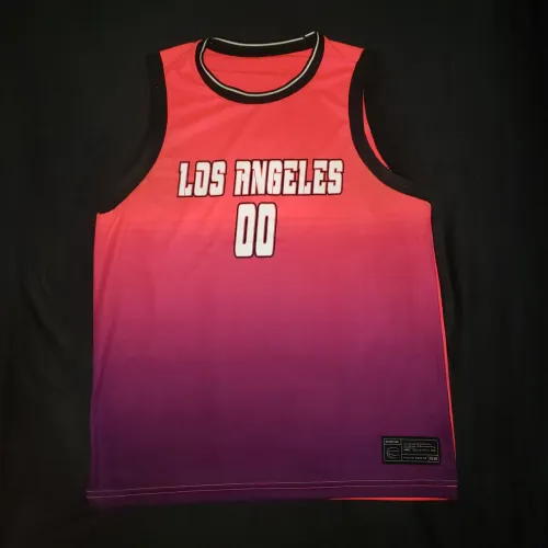 Regata Basquete Get Over Los Angeles Rosa Degradê