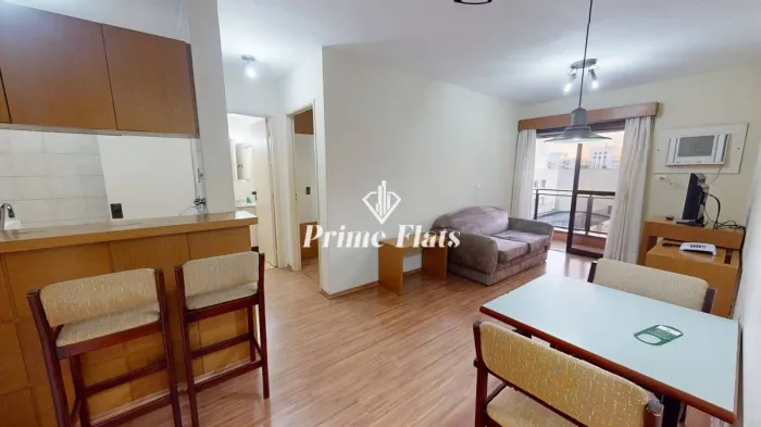 Flat disponível para venda no Flat London Residence Service no Jardim Paulista, com 42m²,
