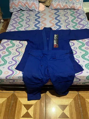 Kimono Athos Fight Wear original A2 Azul