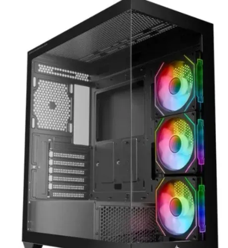 Gabinete Pichau poster 4b com 3 fans lacrado