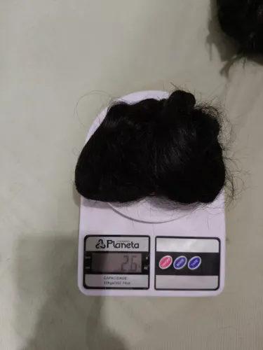 Aplique tic tac cabelo humano