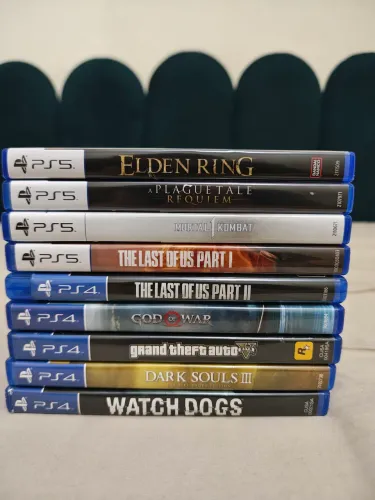 Lote de jogos ps4/ps5