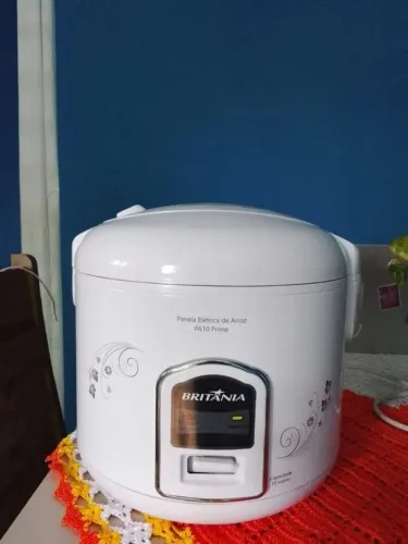 Panela Arroz, Pa10 Prime, 700w, Branco, 110v, Britânia