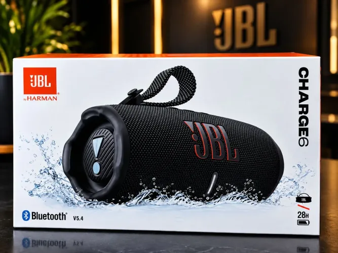 Caixa JBL Charge 6 Preta ( Cx Lacrada)