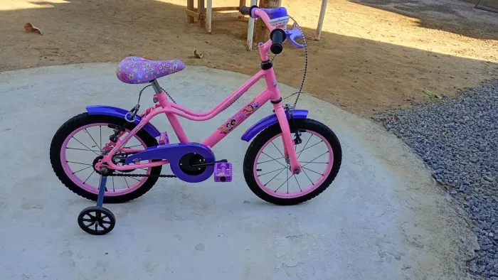 Bicicleta infantil aro 16 reformada