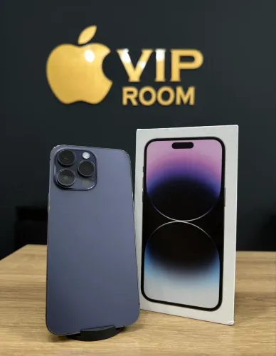 iPhone 14 Pro Max 256gb roxo semi novo impecável