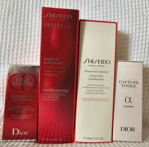 Shiseido Kit Original- Produtos pro rosto e pra pele.