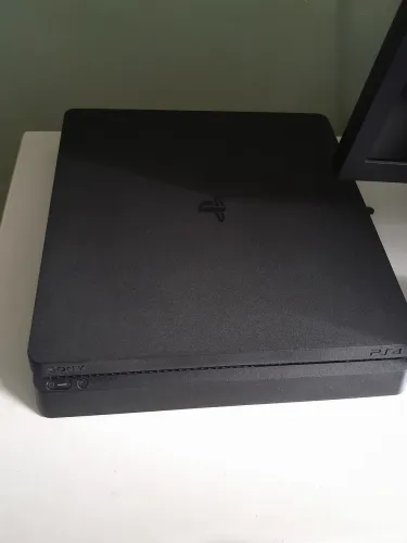 PS4 1tb - Caixa - Jogos - Controle original