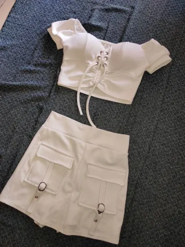 Conjunto Branco Feminino