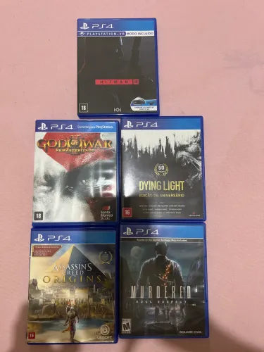 5 Jogos para PS4